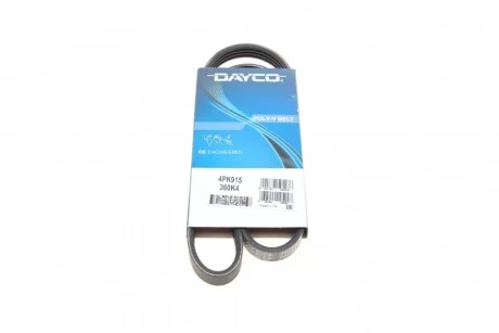Ремінь поліклиновий для DAYCO 4PK915 фото товару
