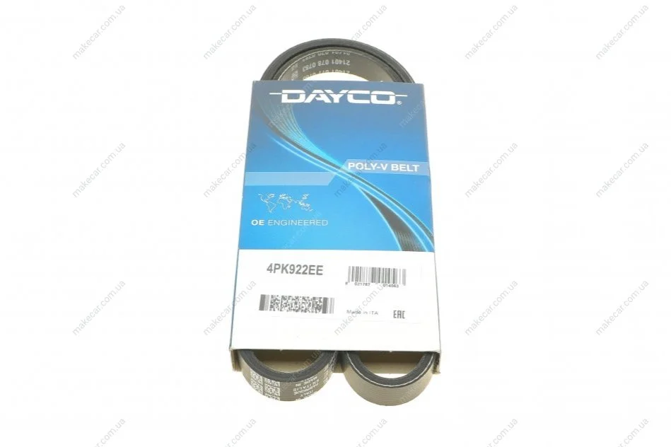 <strong>Ремінь поліклиновий DAYCO 4PK922EE (фото 1)</strong>