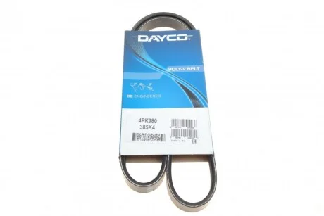 Ремінь поліклиновий для DAYCO 4PK980 фото товару