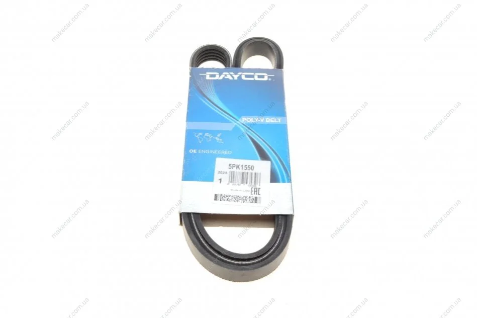 <strong>Ремінь генератора Suzuki SX4 2.0 10- DAYCO 5PK1550 (фото 1)</strong>