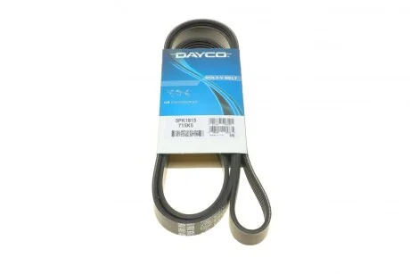 Ремінь поліклиновий для DAYCO 5PK1815 фото товару