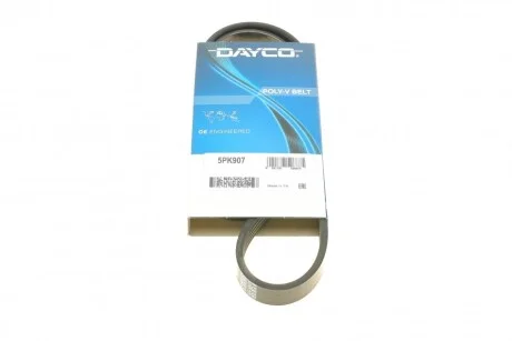 Ремінь поліклиновий для DAYCO 5PK907 фото товару