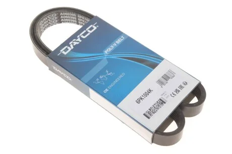 Ремінь поліклиновий для DAYCO 6PK1004K фото товару