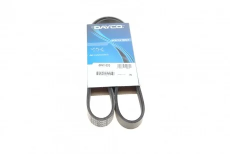 Ремінь поліклиновий для DAYCO 6PK1053 фото товару
