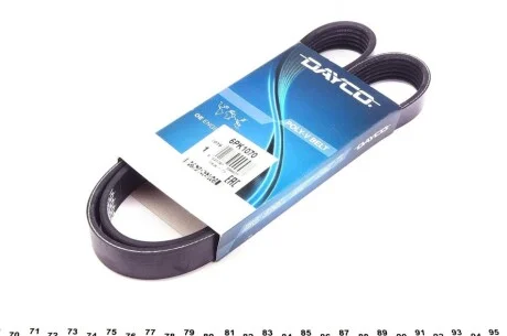 Ремінь поліклиновий для DAYCO 6PK1070 фото товару
