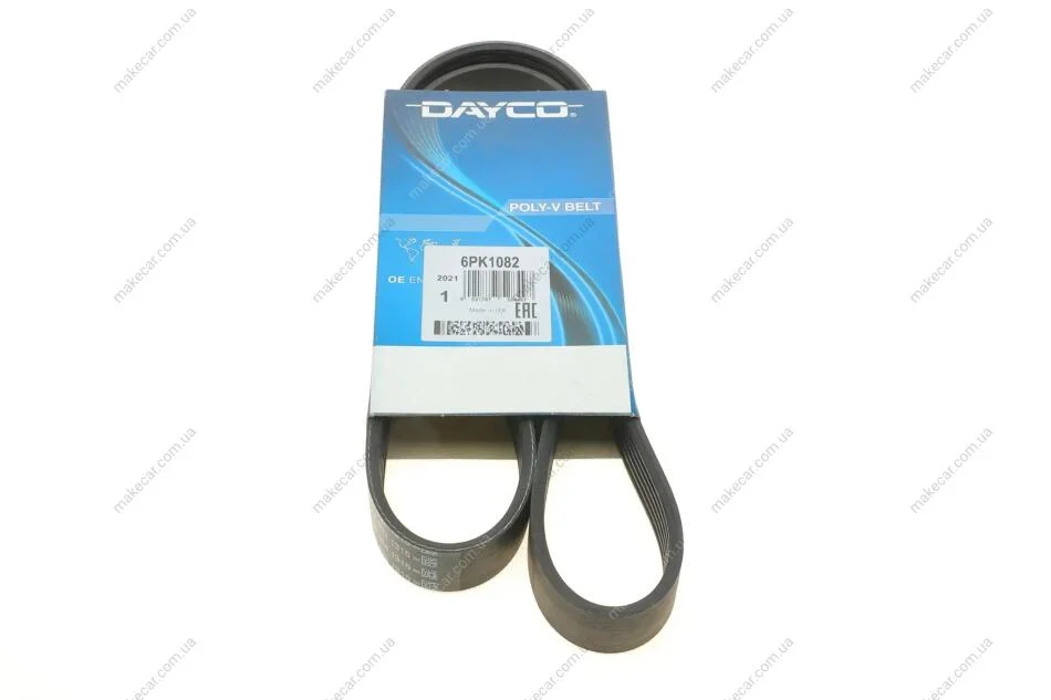 <strong>Ремінь генератора BMW 7 5.0 87-94 DAYCO 6PK1082 (фото 1)</strong>