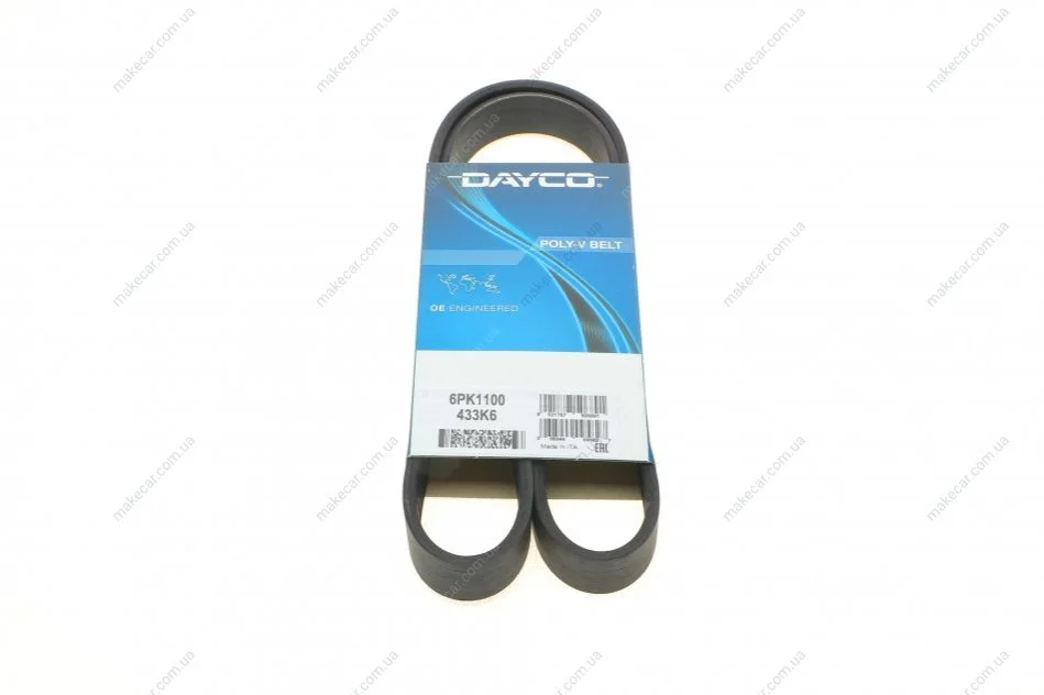 <strong>Ремінь поліклиновий DAYCO 6PK1100 (фото 1)</strong>