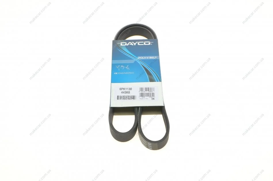 <strong>Пас поліклиновий Citroen Jumper 1.9TD 94-02 (ALT,P DAYCO 6PK1130 (фото 1)</strong>