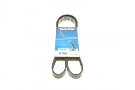 Ремінь поліклиновий для DAYCO 6PK1345 фото товару