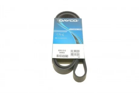Ремінь поліклиновий для DAYCO 6PK1510 фото товару