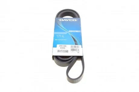 Ремінь поліклиновий для DAYCO 6PK1590 фото товару