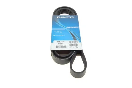 Ремінь поліклиновий для DAYCO 6PK1640 фото товару
