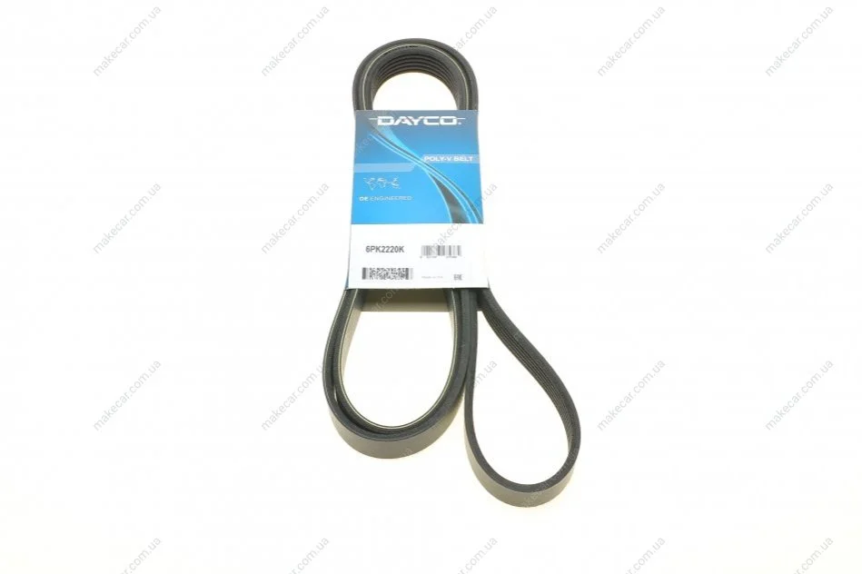 <strong>Ремінь поліклиновий DAYCO 6PK2220K (фото 1)</strong>