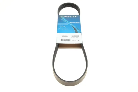 Ремінь поліклиновий для DAYCO 6PK853 фото товару