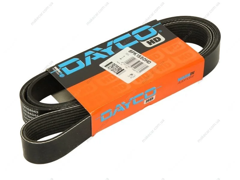 <strong>Ремінь полікліновий DAYCO 8PK1550HD (фото 1)</strong>