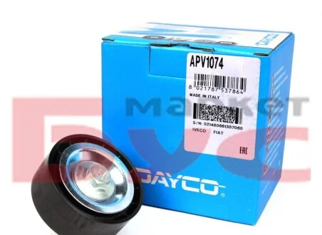 Ролик модуля натягувача ременя для Fiat DAYCO APV1074 фото товару