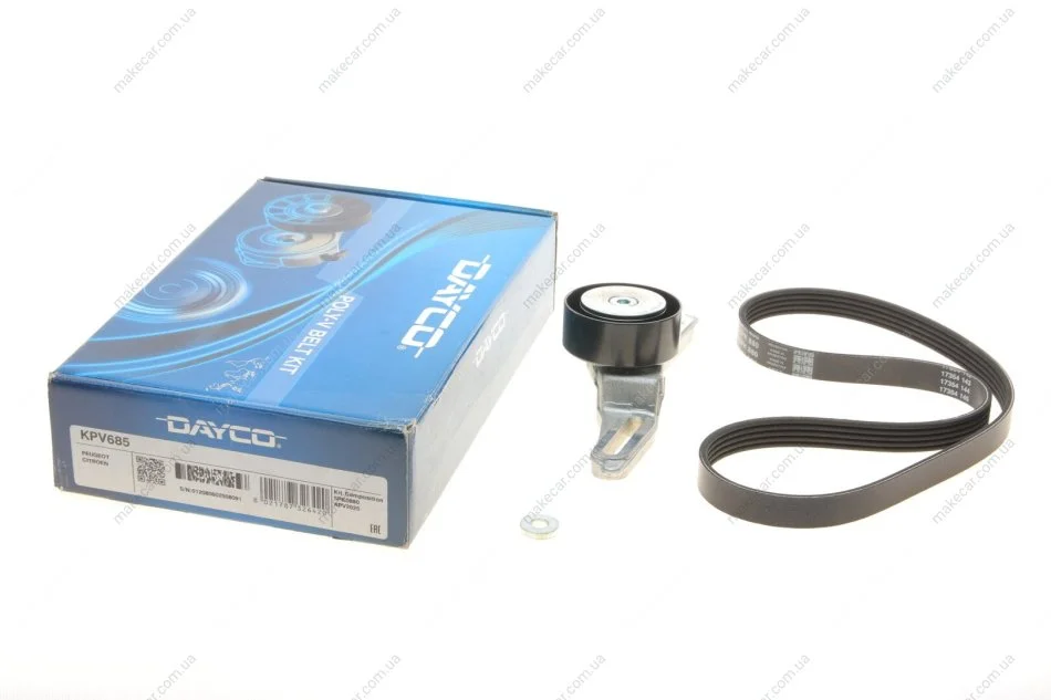 <strong>Комплект ременя генератора DAYCO KPV685 (фото 1)</strong>