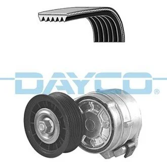 OPEL Поликлиновой ременный комплект (ремень+натяж.мех) OMEGA B 2.5 94- для DAYCO KPV745 фото товара