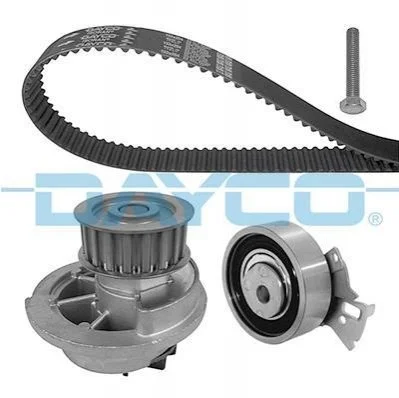 <strong>К-кт. ГРМ (ремень+ролик+помпа + крепление) OPEL 1,2-2,2: Astra F, Vectra, Corsa, Combo DAEWOO DAYCO KTBWP2216 (фото 1)</strong>
