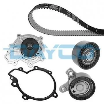 <strong>Комплект ГРМ (ремінь + ролик + водяний насос) CHEVROLET CAPTIVA, CRUZE, EPICA, LACETTI, NUBIRA OPEL ANTARA A 2.0D 01.05- DAYCO KTBWP9760 (фото 1)</strong>
