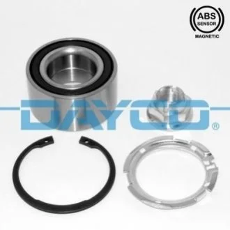 Підшипник маточини перед. Renault Kangoo 08- (R14)/Megane 03-08/Logan 05- для DAYCO KWD1007 фото товару
