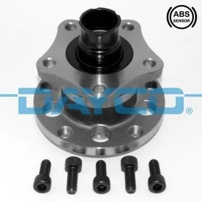 <strong>VW Ступица задн.(с подшипн.) Passat 96-Audi A6 97- DAYCO KWD1054 (фото 1)</strong>