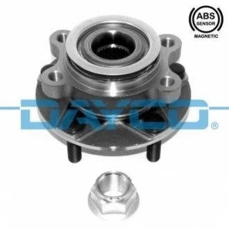 NISSAN Подшипник передней ступицы X-Trail 2,0-2,5 07-, Qasqai 07-. для DAYCO KWD1057 фото товару