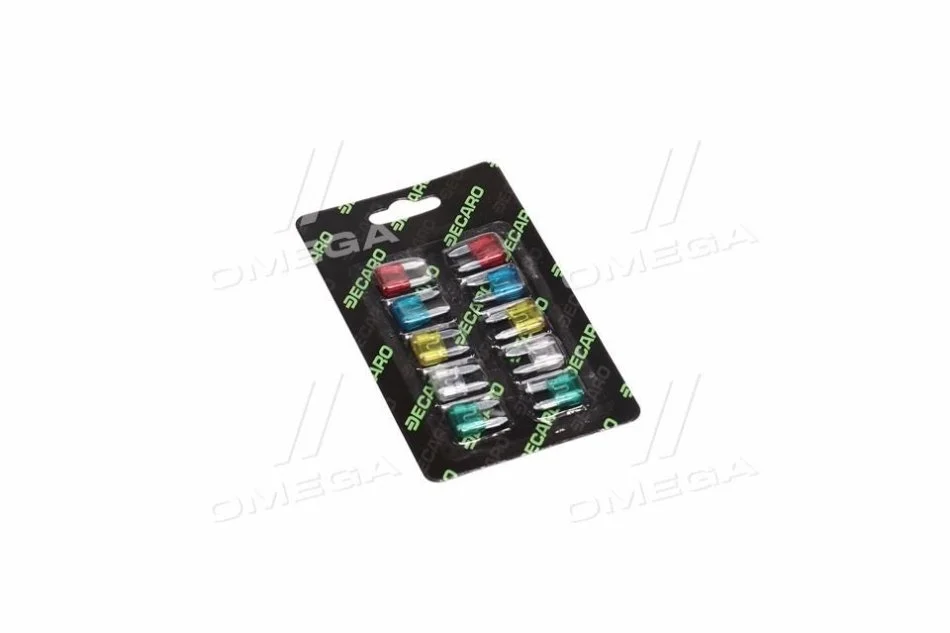 <strong>Запобіжник ножовий міні комп. 10 шт. DECARO DEC.FUSE KIT 02 (фото 1)</strong>