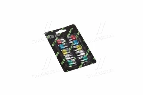 Запобіжник ножовий міні комп. 10 шт. для DECARO DEC.FUSE KIT 02 фото товару