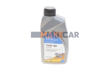 Трансмісійна олива Gear Oil 5/4 75W-90, 1л Delphi 25067150