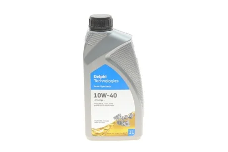 Моторна олива Delphi Prestige 10W-40, 1л для Hyundai, KIA, Dacia, Volkswagen, Volvo DELPHI 2795883 фото товару