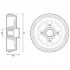 <strong>RENAULT Барабан тормозной с подшипн.Clio III 05- DELPHI BFR496 (фото 1)</strong>