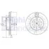 <strong>VOLVO Диск тормозной передний 740-760,940-960 DELPHI BG2425 (фото 1)</strong>