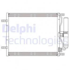 <strong>Радіатор кондиціонера DELPHI CF20245 (фото 1)</strong>