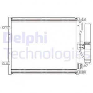 Радіатор кондиціонера для DELPHI CF20245 фото товару