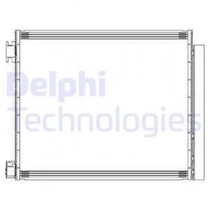 <strong>NISSAN Радиатор кондиционера Qashqai II,X-Trail 1.2/2.0 13- DELPHI CF20313 (фото 1)</strong>