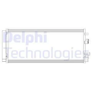 <strong>OPEL Радіатор кондиціонера (конденсатор) CORSA E 14- DELPHI CF20381 (фото 1)</strong>