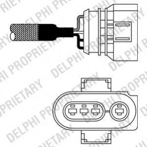 <strong>Лямбда-зонд DELPHI ES10568-12B1 (фото 1)</strong>