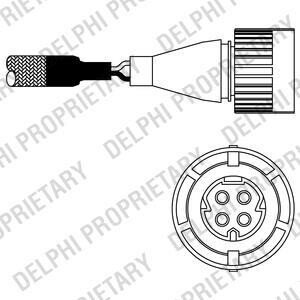 Датчик кисню Delphi ES10986-12B1 фото товара