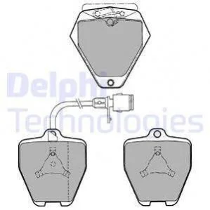 <strong>Комплект гальмівних колодок з 4 шт. дисків DELPHI LP1024 (фото 1)</strong>