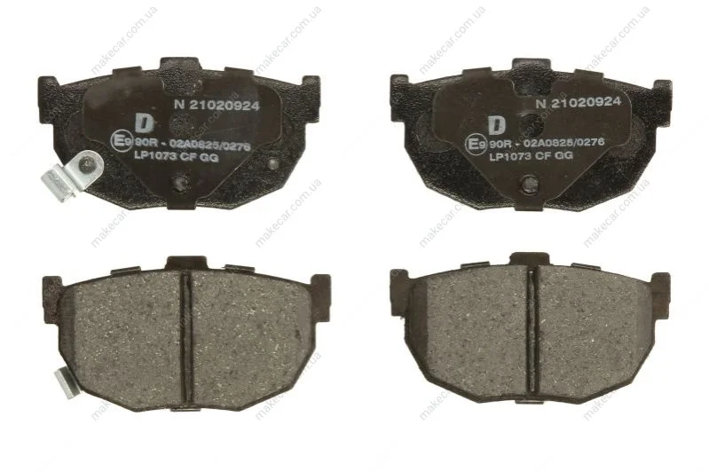 <strong>KIA Колодки тормозные задние дисковые Cerato,Hyundai DELPHI LP1073 (фото 1)</strong>