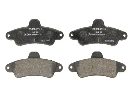 Гальмівні колодки, дискові для Ford DELPHI LP1242 фото товару