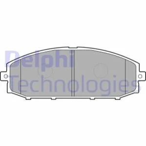 Гальмівні колодки, дискові для Toyota DELPHI LP1305 фото товару