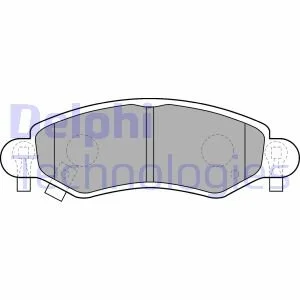 Гальмівні колодки, дискові для Suzuki, Opel, Subaru DELPHI LP1500 фото товару