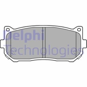 Комплект гальмівних колодок Delphi LP1528