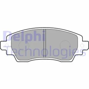 <strong>Колодки тормозные передние DELPHI LP1560 (фото 1)</strong>