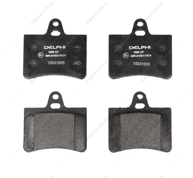 <strong>CITROEN Тормозные колодки задн. C5 01- DELPHI LP1680 (фото 1)</strong>