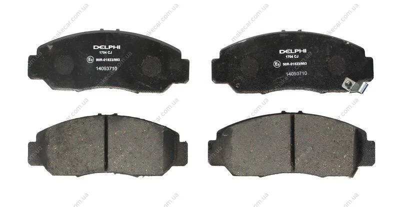 <strong>Гальмівні колодки, дискові DELPHI LP1704 (фото 1)</strong>
