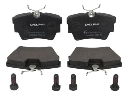 Тормозные колодки для Opel, Vauxhall, Nissan, Renault, Fiat DELPHI LP1745 фото товара