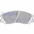 <strong>HYUNDAI Тормозные колодки дисковые Terracan 01- DELPHI LP1853 (фото 1)</strong>